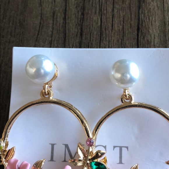 Floral earrings - Picture 5 of 8